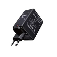 Dual Charger: Fast Charging Double Retractable Cable Travel Charger