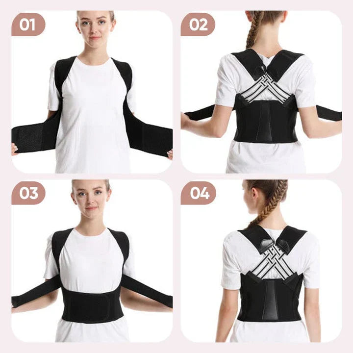 Correction Belt: Adjustable Back Posture Correction Belt